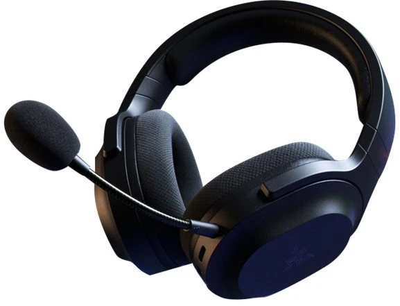 Belaidės žaidimų ausinės Razer Barracuda X (2022) | juodos spalvos