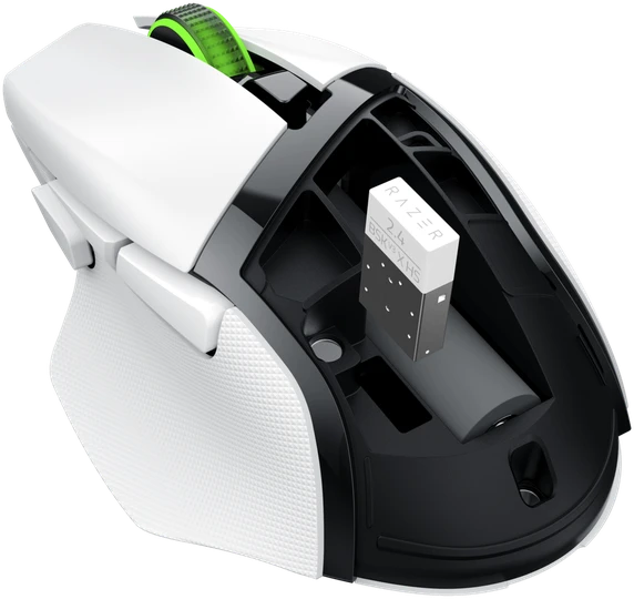 Razer Pelė žaidimams | Basilisk V3 X HyperSpeed | Wireless | Bluetooth | Baltas