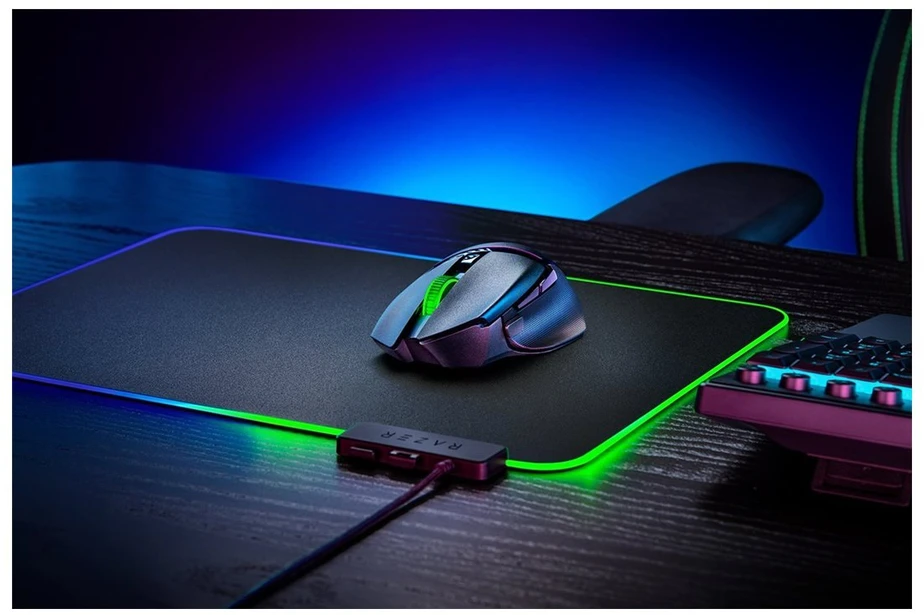 Razer Pelė žaidimams | Basilisk V3 X HyperSpeed | Wireless | Bluetooth | Baltas
