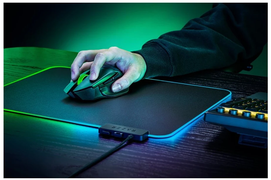 Razer Pelė žaidimams | Basilisk V3 X HyperSpeed | Wireless | Bluetooth | Baltas