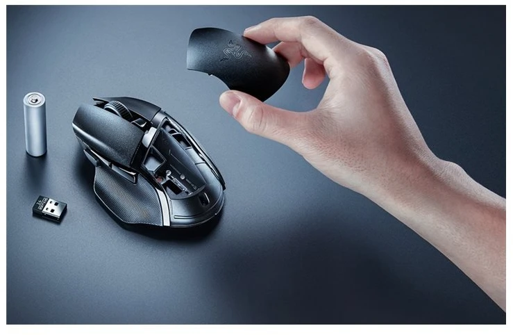 Razer Pelė žaidimams | Basilisk V3 X HyperSpeed | Wireless | Bluetooth | Baltas