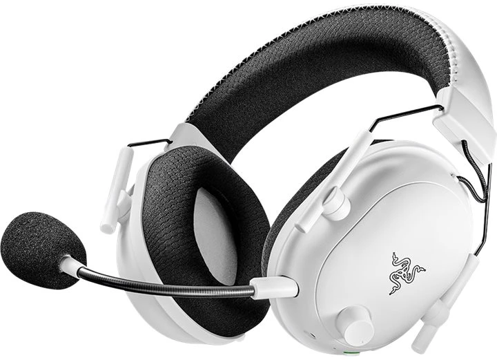 Razer BlackShark V2 Pro belaidės ausinės (2023), Baltos spalvos