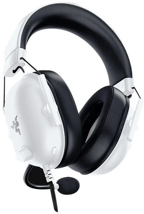 Razer Žaidimų ausinės | BlackShark V2 X | su laidu | Over-Ear | Mikrofonas | Specialus Baltas leidimas | Triukšmo slopinimas