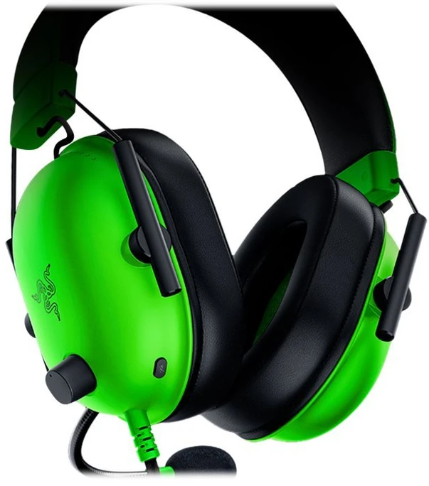 Esports Žaidimų Ausinės Razer BlackShark V2 X, Žalios