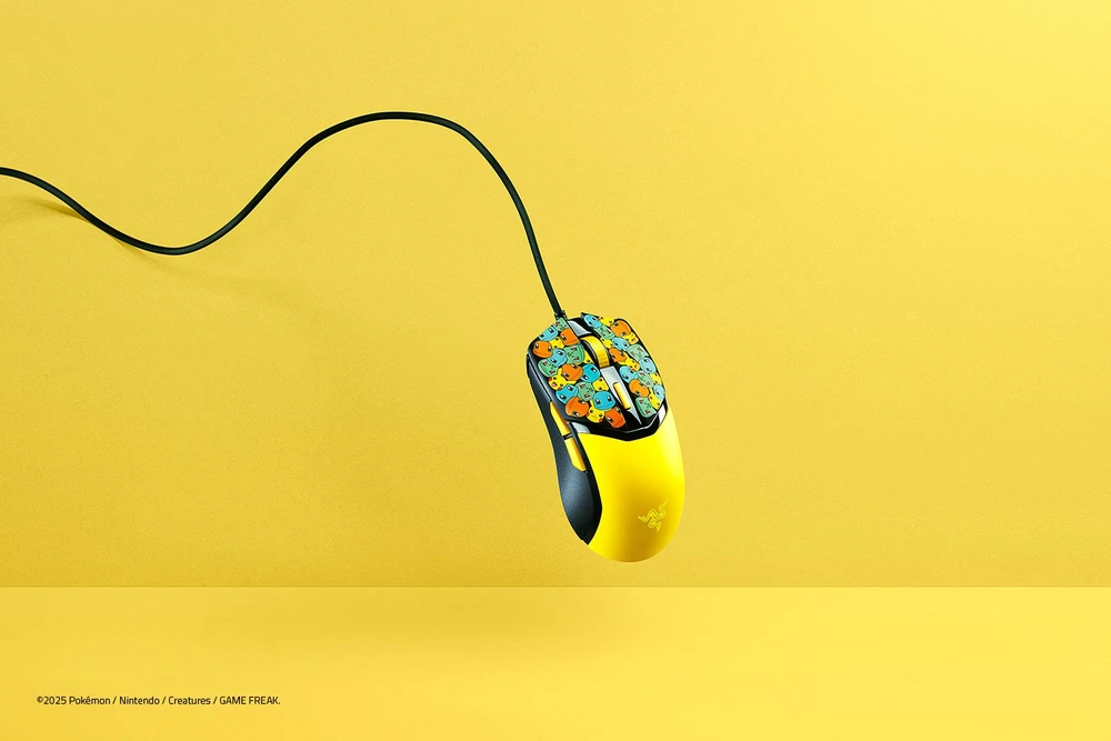 Razer Cobra - Pokemon Edition su laidu žaidimų optinė pelė | 8500 DPI