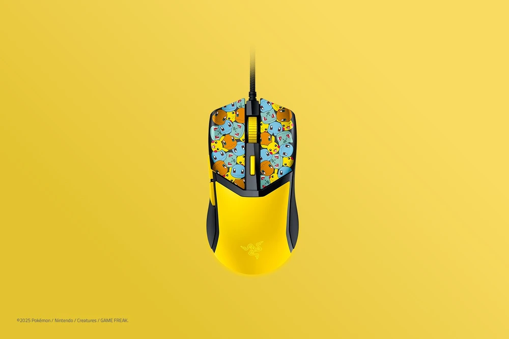 Razer Cobra - Pokemon Edition su laidu žaidimų optinė pelė | 8500 DPI