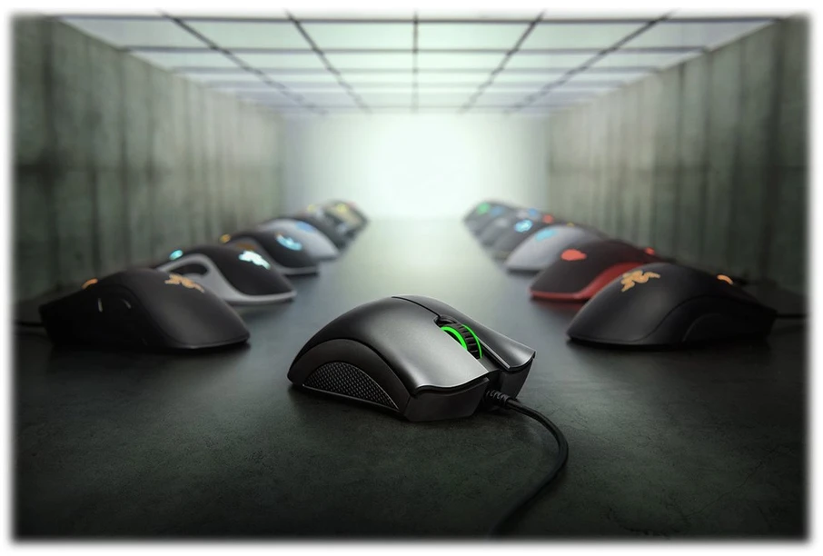 Pelė žaidimams Razer DeathAdder Essential, Balta