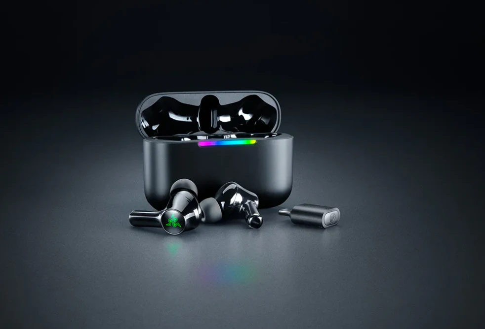 Razer Belaidės žaidimų ausinės | Hammerhead V3 HyperSpeed | Triukšmą slopinantis