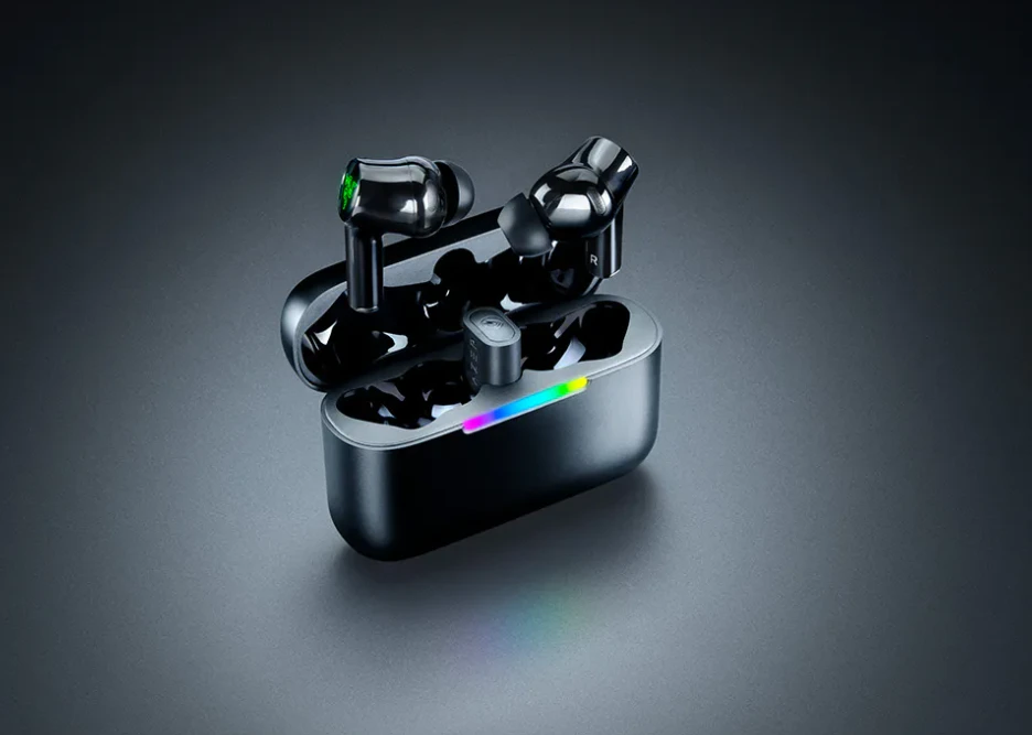 Razer Belaidės žaidimų ausinės | Hammerhead V3 HyperSpeed | Triukšmą slopinantis