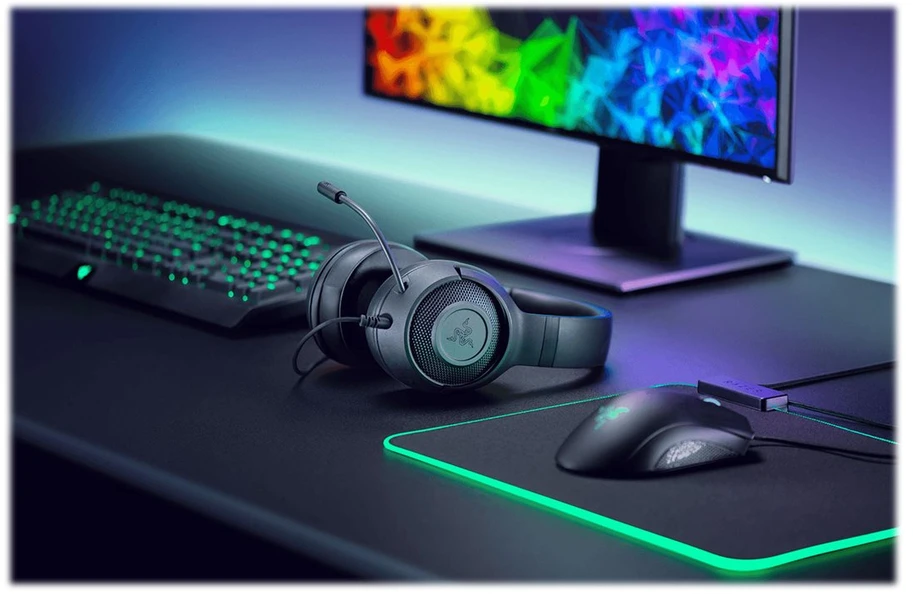 Žaidimų Ausinės Razer Kraken X Lite