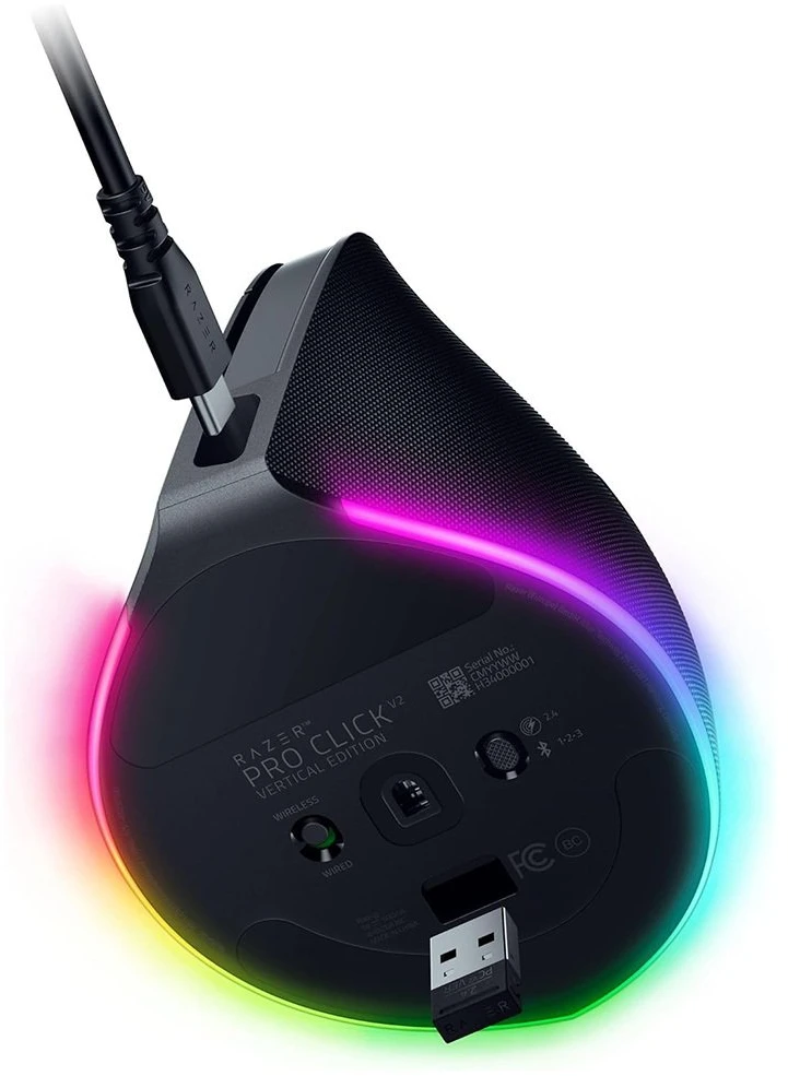 Razer | Ergonomiška pelė | Pro Click V2 Vertical | Belaidė