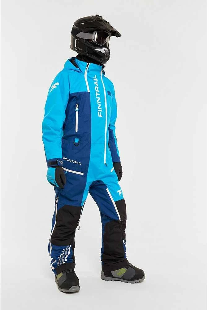 Blue Šiltas kombinezonas Finntrail BACKCOUNTRY Mėlyna 3903, Dydis: ML