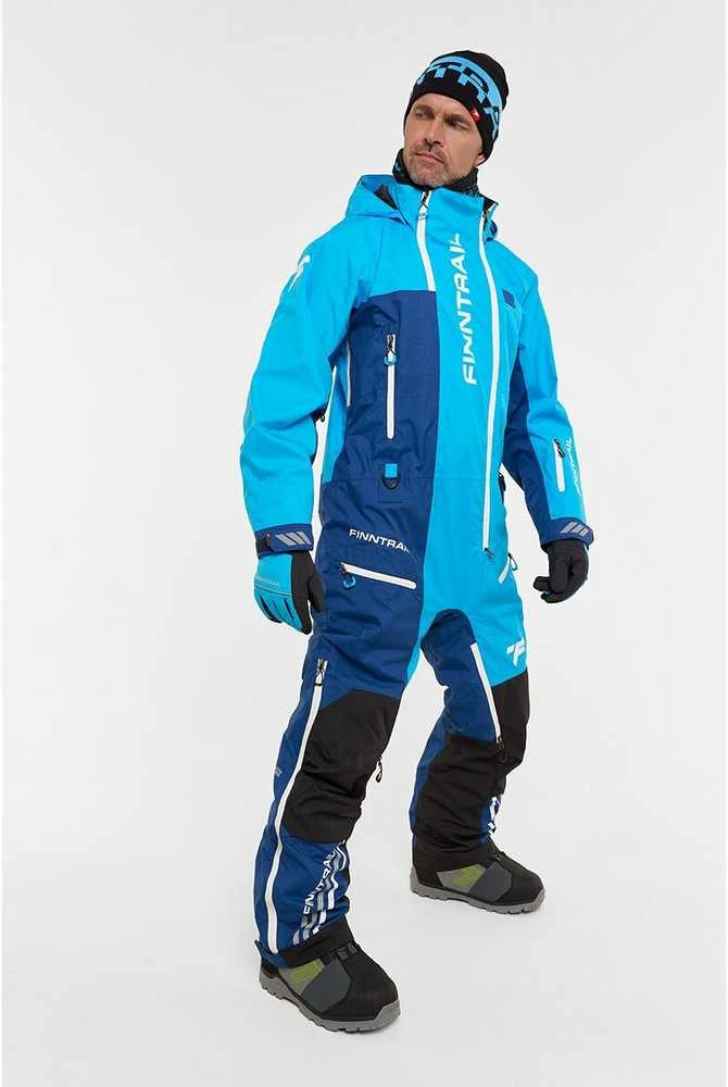 Blue Šiltas kombinezonas Finntrail BACKCOUNTRY Mėlyna 3903, Dydis: ML