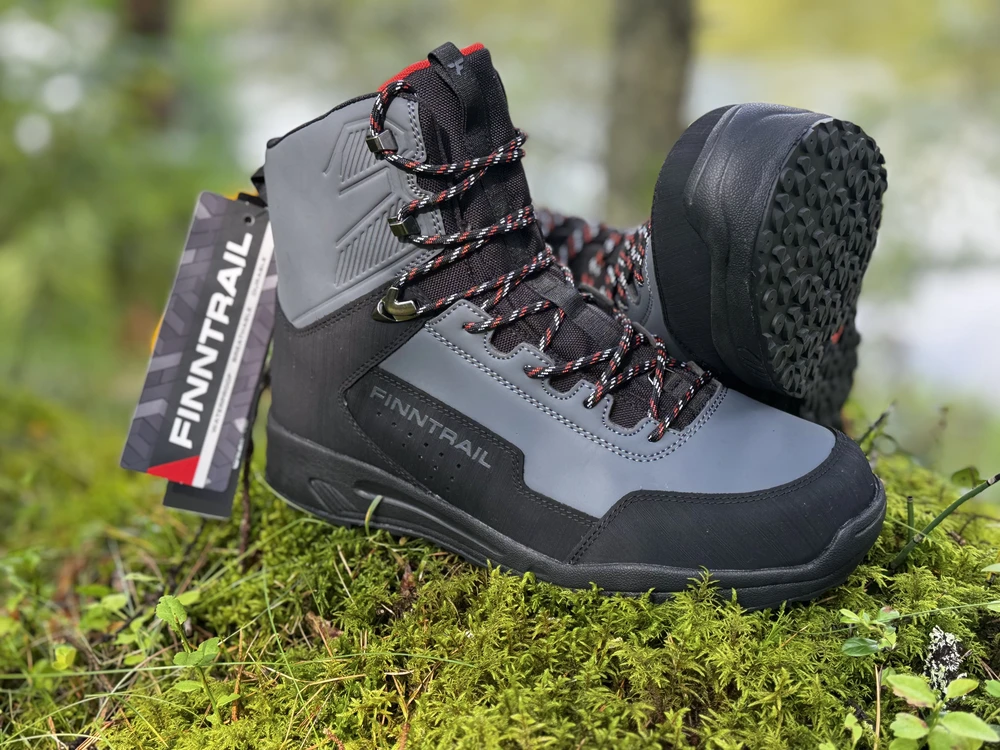Braidymo batai Finntrail WADEMAN DarkGrey 5203, Dydis: 40
