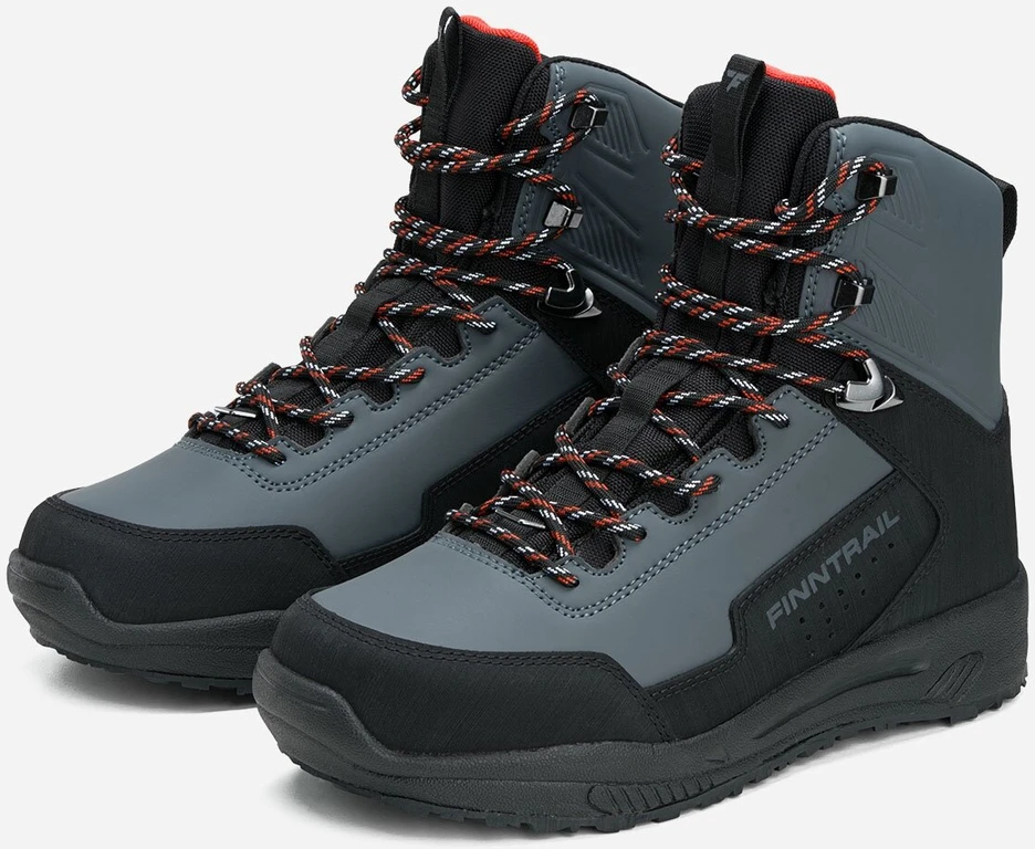Braidymo batai Finntrail WADEMAN DarkGrey 5203, Dydis avalynė: 44