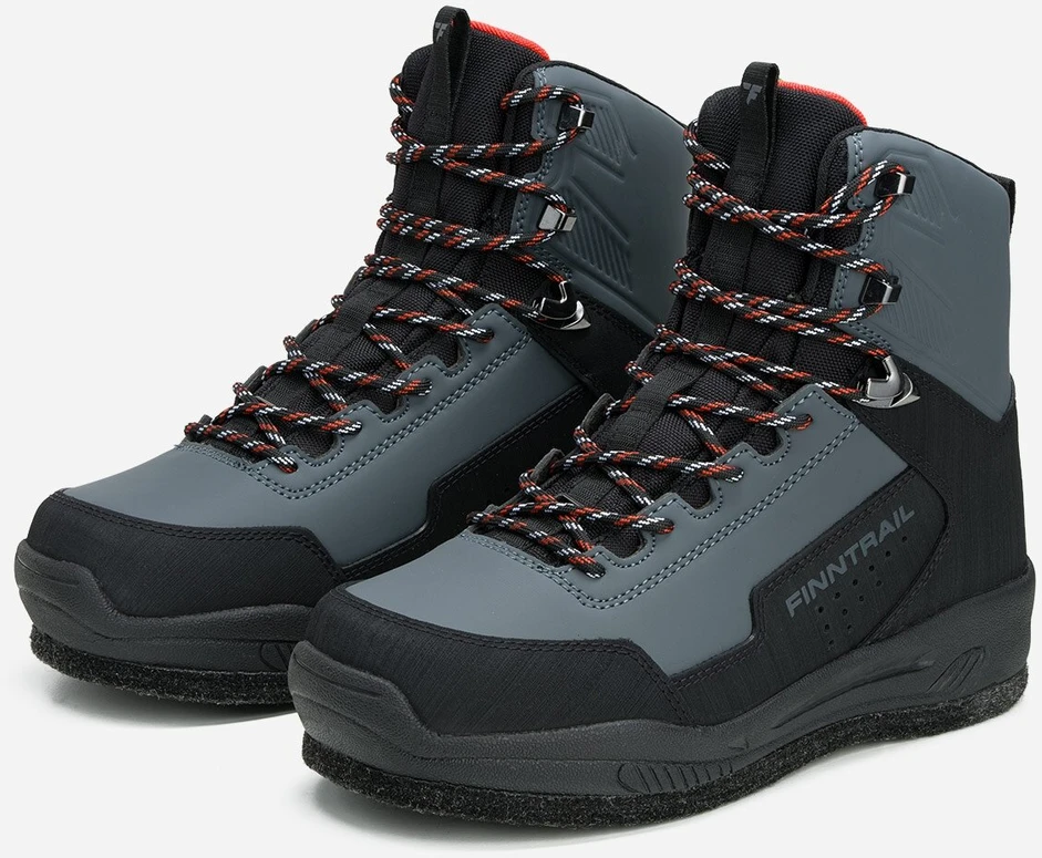 Braidymo batai Finntrail WADERMAN Darkgrey 5202, Dydis avalynė: 44