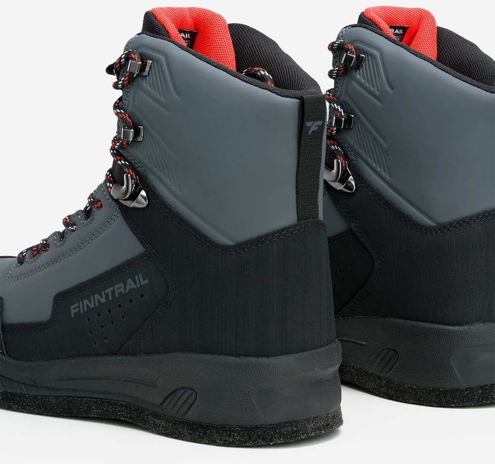 Braidymo batai Finntrail WADERMAN Darkgrey 5202, Dydis avalynė: 44