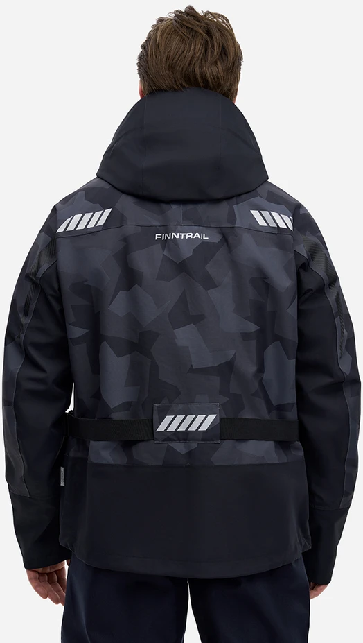 Braidymo striukė Finntrail SPEEDMASTER CamoShadowBlack 4029, Dydis: M