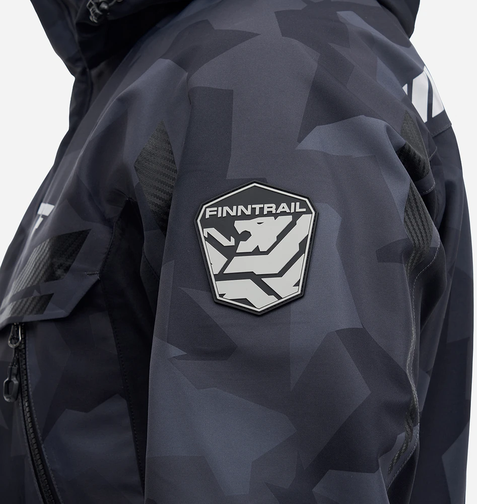 Braidymo striukė Finntrail SPEEDMASTER CamoShadowBlack 4029, Dydis: M