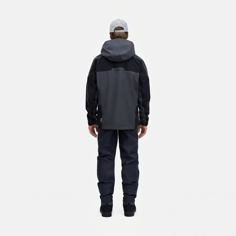 Braidymo striukė Finntrail WADEMAN DarkGrey 1327, Marškinėlių, džemperių ar striukių dydis: XL