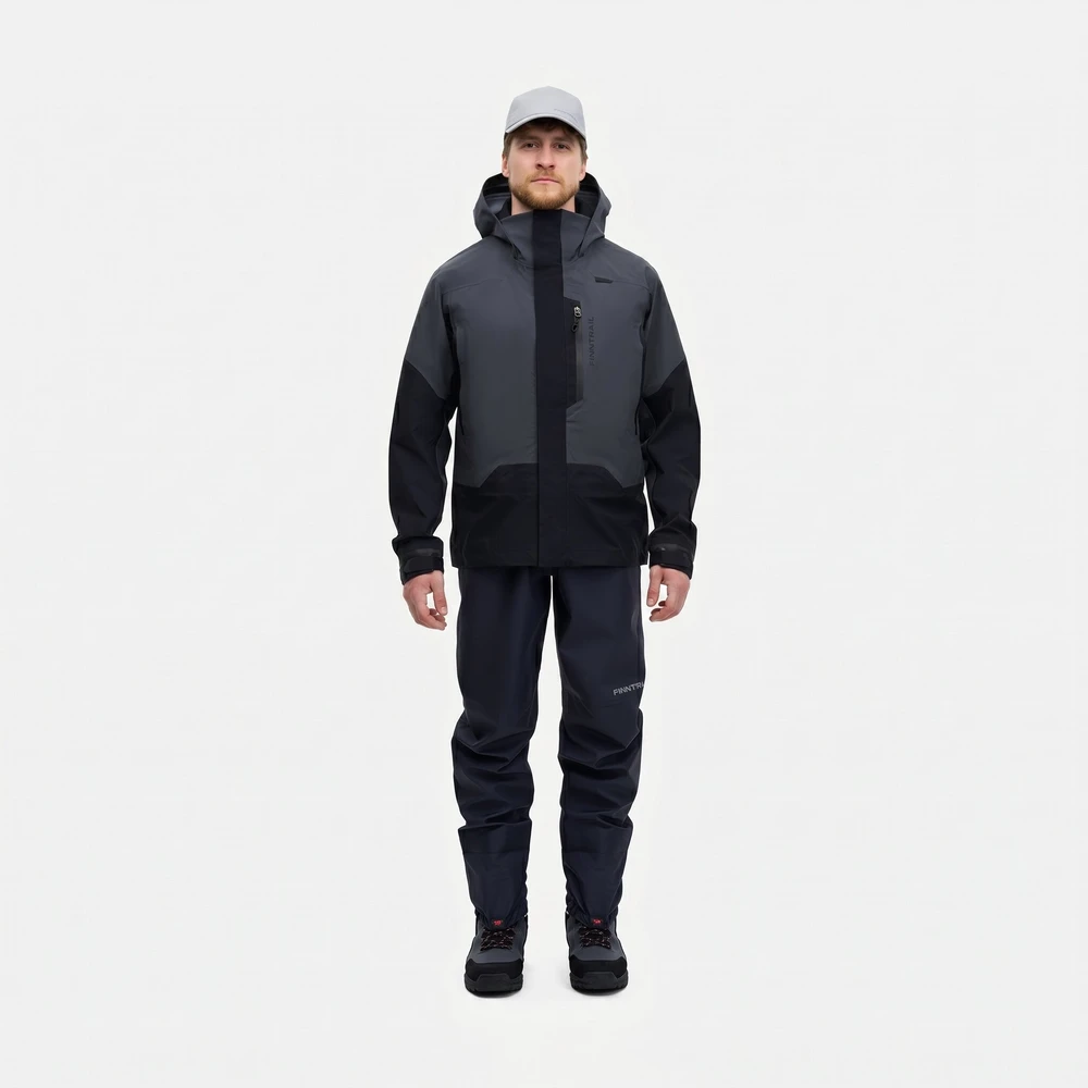 Braidymo striukė Finntrail WADEMAN DarkGrey 1327, Marškinėlių, džemperių ar striukių dydis: XL