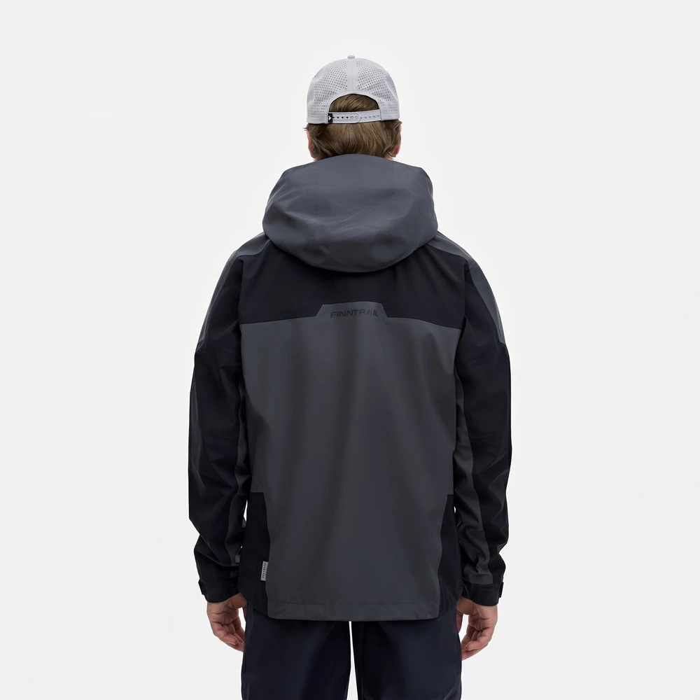 Braidymo striukė Finntrail WADEMAN DarkGrey 1327, Marškinėlių, džemperių ar striukių dydis: XL