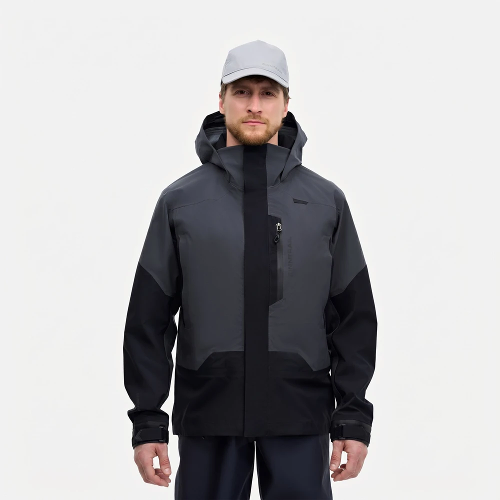 Braidymo striukė Finntrail WADEMAN DarkGrey 1327, Marškinėlių, džemperių ar striukių dydis: XL