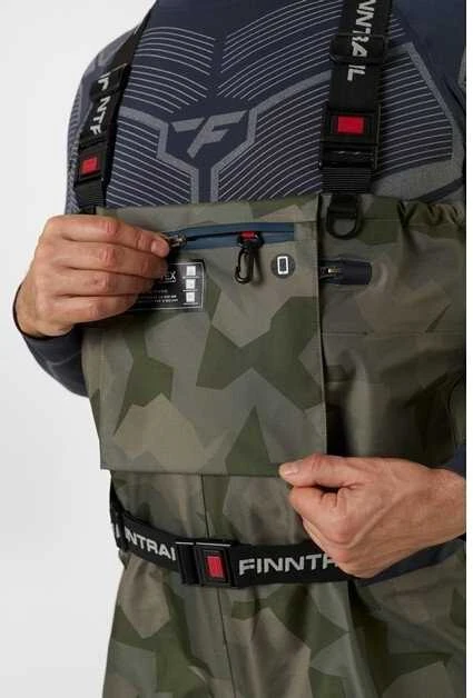 Bridkelnės Finntrail AQUAMASTER CamoShadowGreen 1536, Dydis: XXL