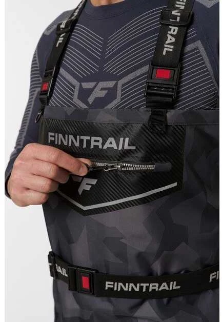 Bridkelnės Finntrail ENDURO BF CamoShadowBlack 5281, Dydis: LK, Dydis avalynė: 44