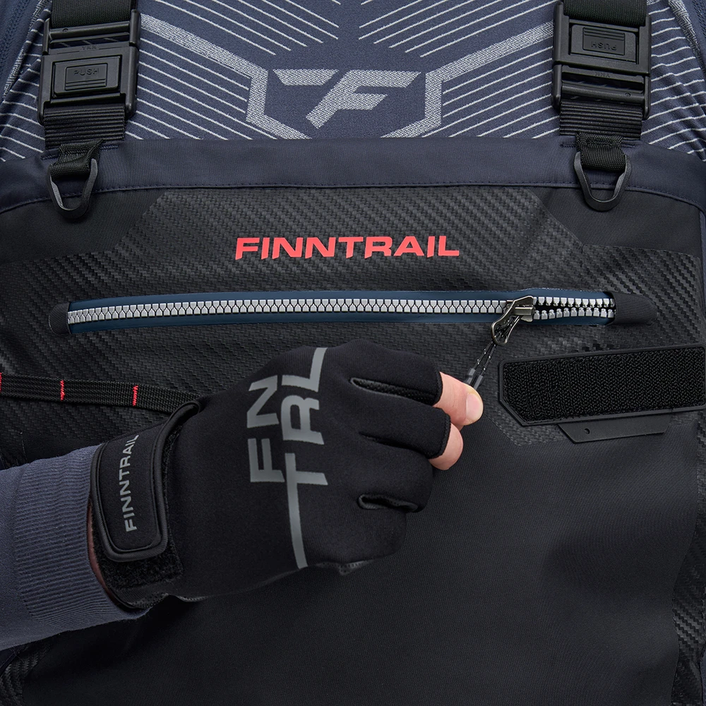 Bridkelnės Finntrail PROGUIDE DarkGrey 1541, Dydis: SK