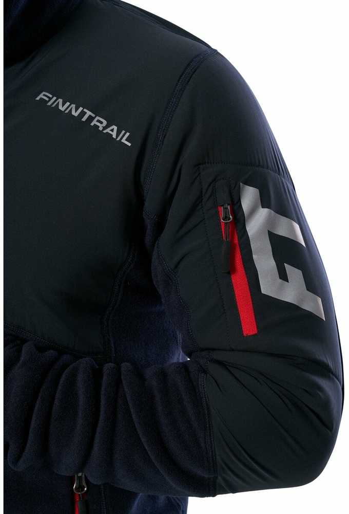 Termo džemperis Finntrail POLAR JACKET Juodas 1391 (II termo sluoksnis), Dydis: L