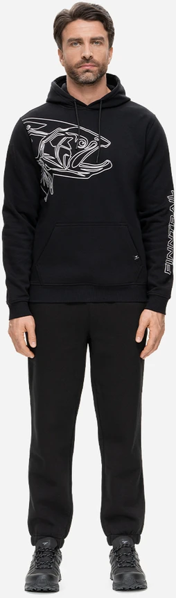 Džemperis Finntrail BIG FISH Juodas 6828, Dydis: XXXL