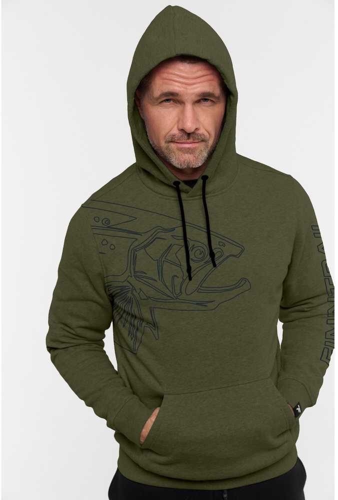 Džemperis Finntrail BIG FISH Khaki 6811, Marškinėlių, džemperių ar striukių dydis: XXXL