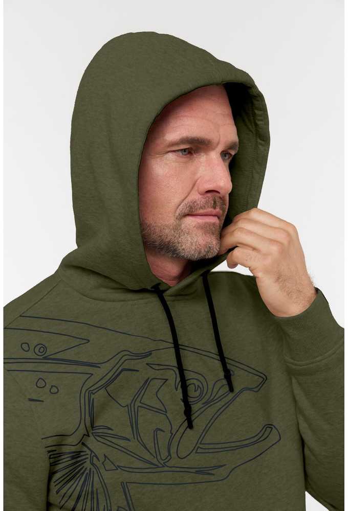 Džemperis Finntrail BIG FISH Khaki 6811, Marškinėlių, džemperių ar striukių dydis: XXXL