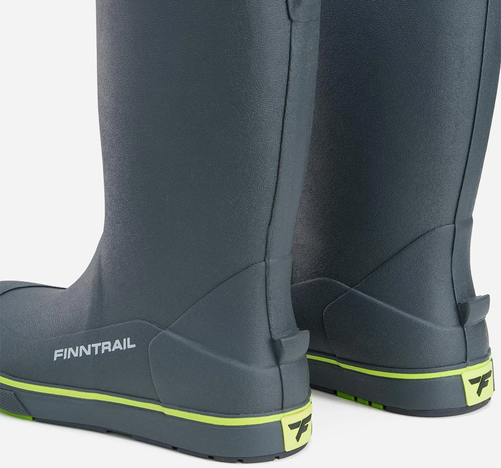 Guminiai batai Finntrail FLOOD Graphite 7519, Dydis: 45