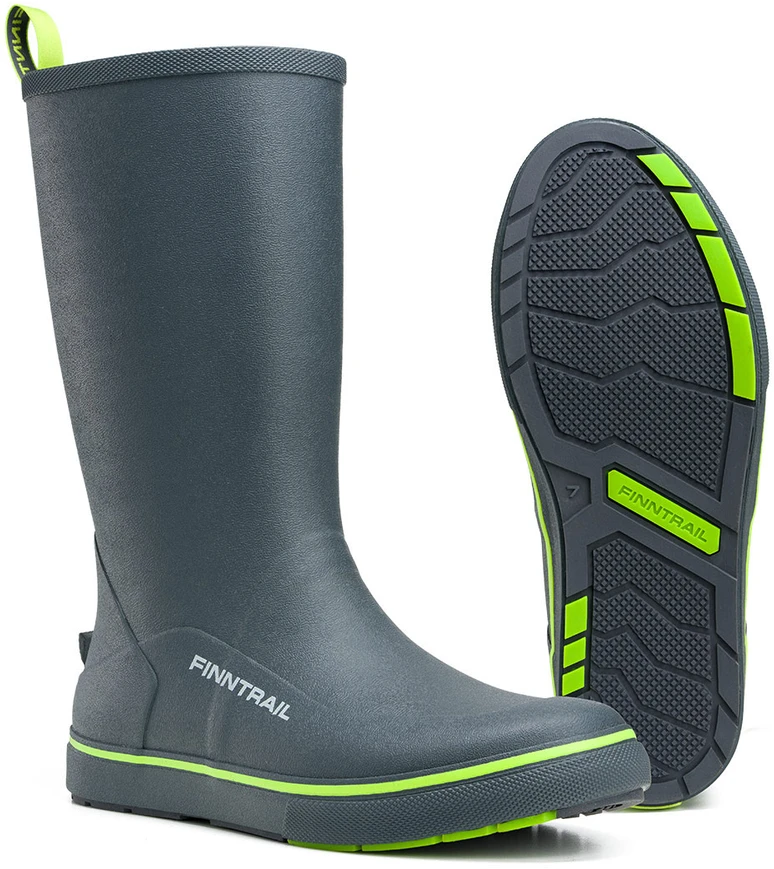 Guminiai batai Finntrail FLOOD Graphite 7519, Dydis: 45