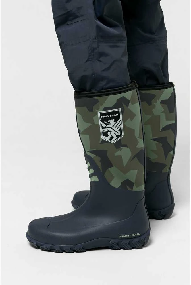 Guminiai batai Finntrail OUTLANDER CamoArmy 7516, Dydis avalynė: 46