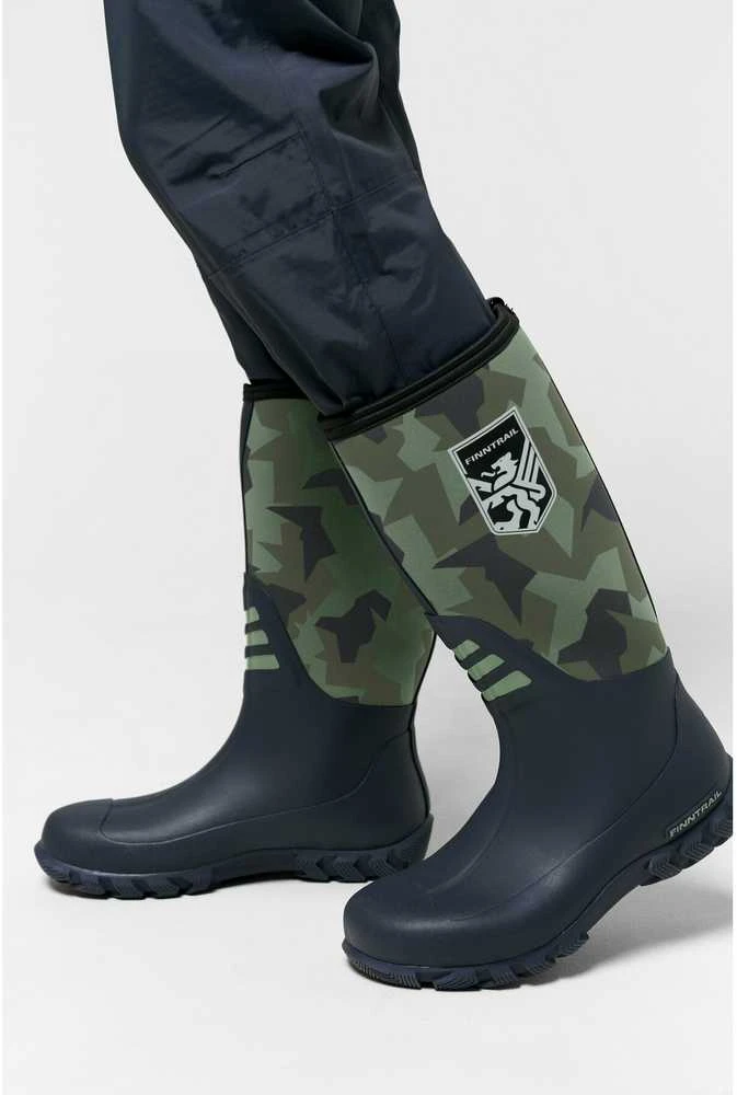 Guminiai batai Finntrail OUTLANDER CamoArmy 7516, Dydis avalynė: 46