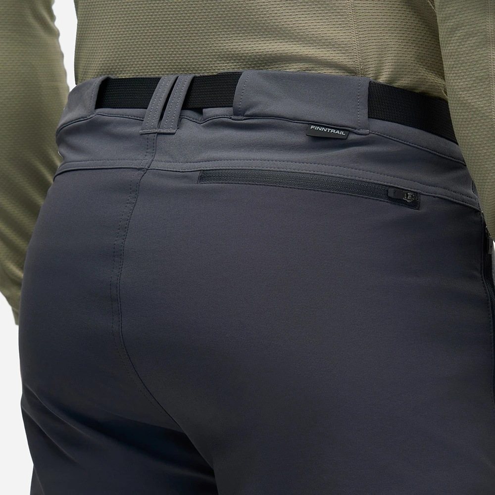 Kelnės Finntrail AZIMUTH DarkGrey 1300 Softshell, Dydis: L