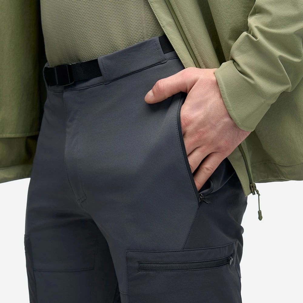 Kelnės Finntrail AZIMUTH DarkGrey 1300 Softshell, Dydis: L