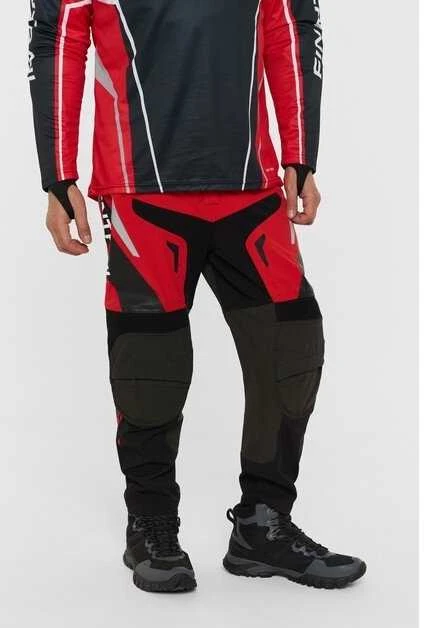 Kelnės Finntrail ENDURO Raudona 4610 Softshell, Dydis: XXXL