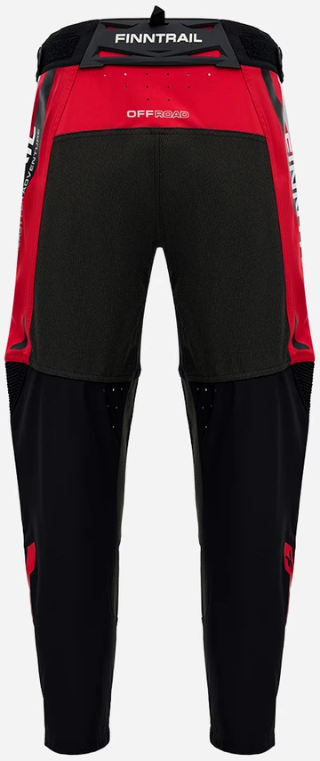 Kelnės Finntrail ENDURO Raudona 4610 Softshell, Dydis: XS