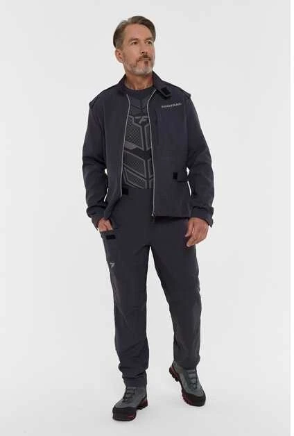 Kelnės Finntrail GUARD DarkGrey 4611 Softshell, Dydis: S
