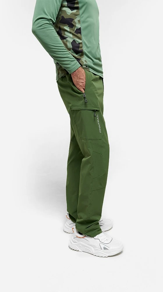 Kelnės Finntrail WAVE Khaki 4605, Dydis: XL
