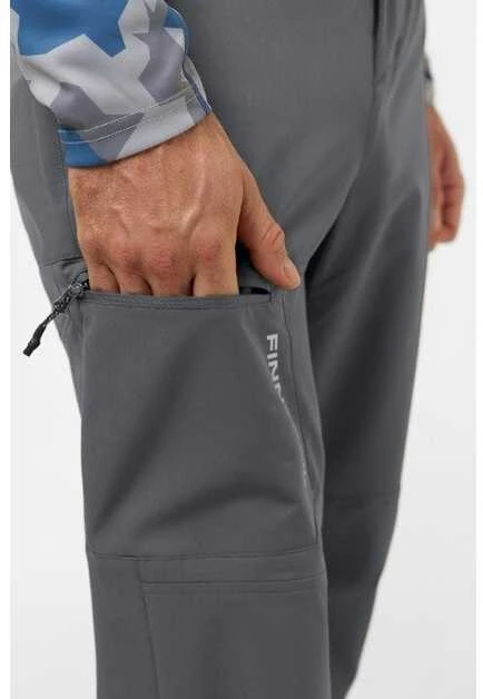 Kelnės Finntrail WAVE MiddleGrey 4608 UV protection, Dydis: L