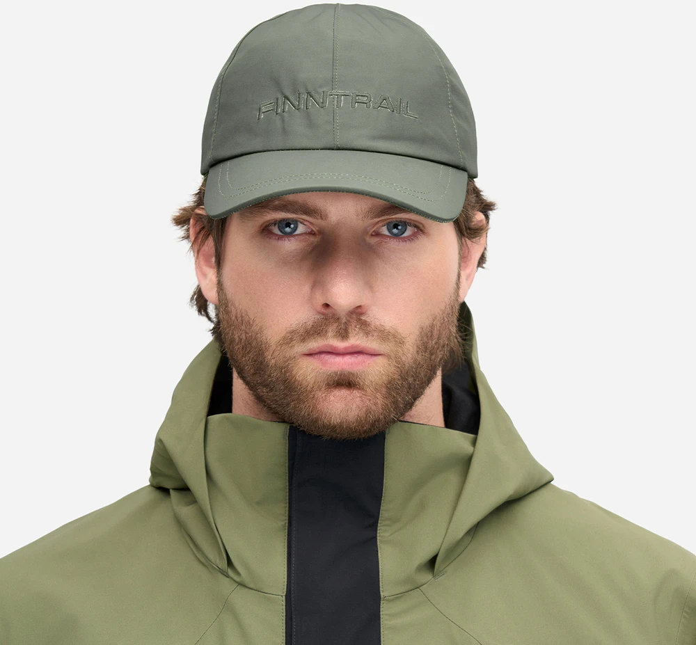 Kepurė Finntrail WATERPROOFCAP Khaki 9621