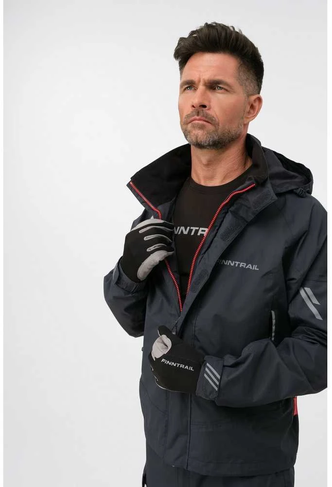 Lietaus kostiumas Finntrail GT DarkGrey 3425, Dydis: S