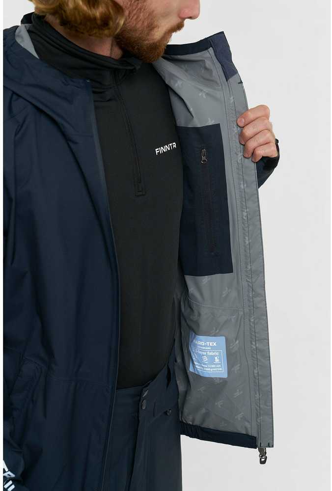 Lietaus kostiumas Finntrail OUTDOOR SUIT DarkGrey 3445, Marškinėlių, džemperių ar striukių dydis: S