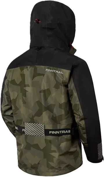 Lietaus kostiumas Finntrail THOR CamoShadowGreen 3420, Dydis: XXXL