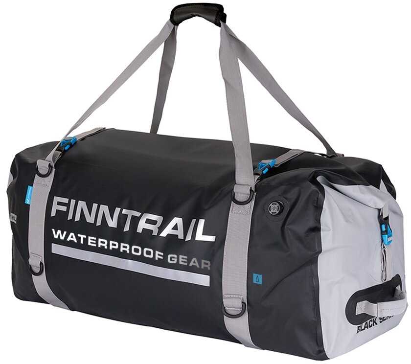 Krepšys Finntrail HUGE ROLL 120L Juodas 1713